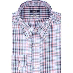 Izod Men's Button Down Dress Shirt.